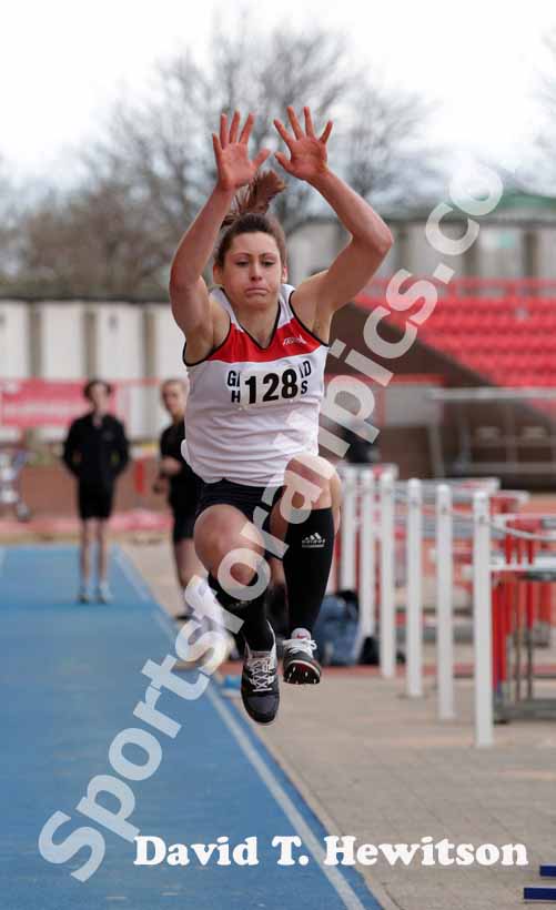 Emma Pringle (Gateshead Harriers) long jump, Gateshead Open.